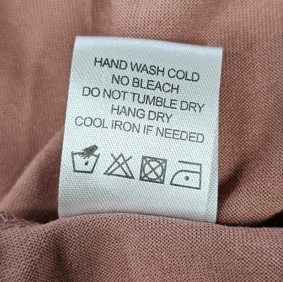 Lovers + FRIENDS Sweet Things Fit & Flare Dress, Backless Tie Neck Pink - Picture 6 of 9